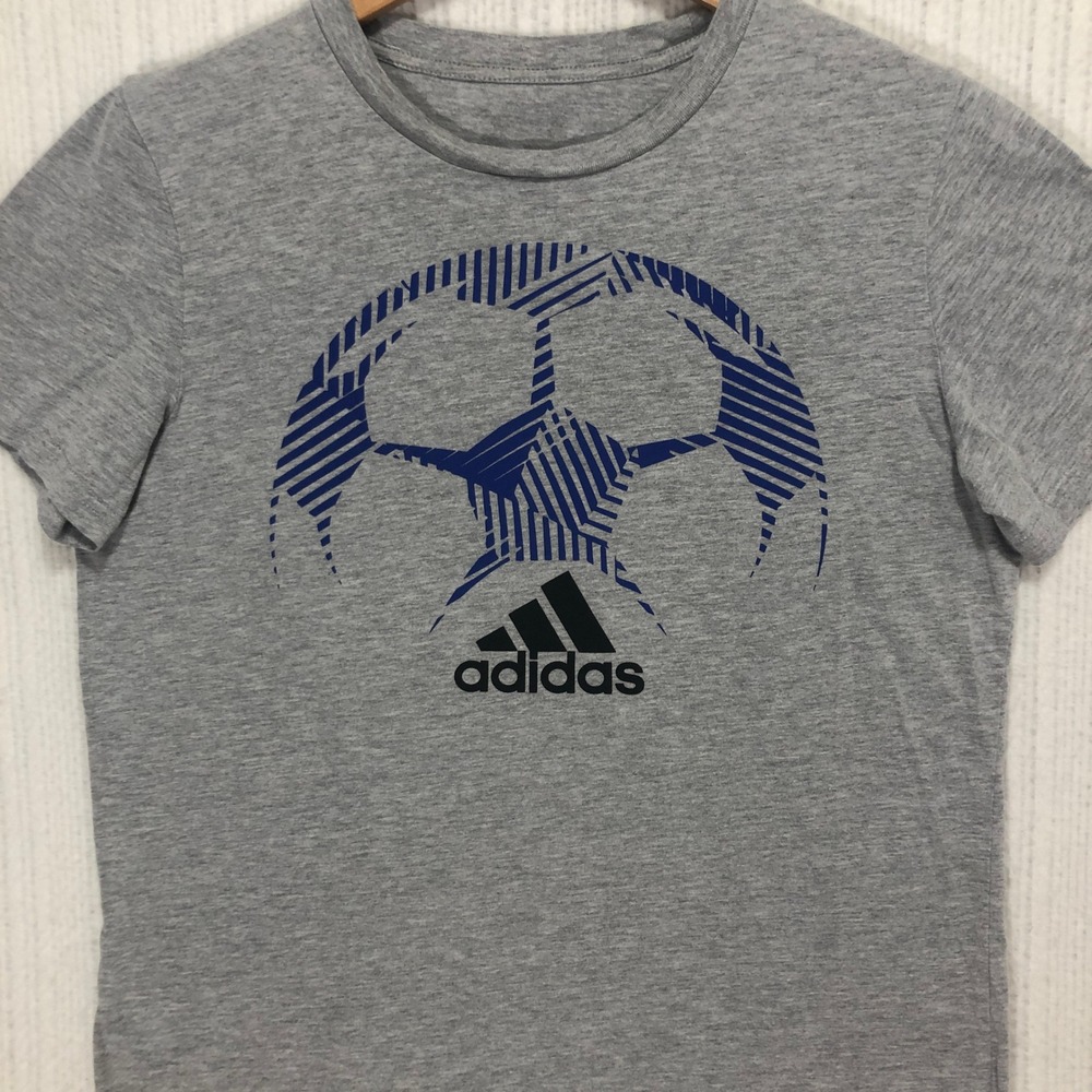 Adidas Soccer Graphic T-Shirt Short Sleeve Activewear Tee Men's Size Medium